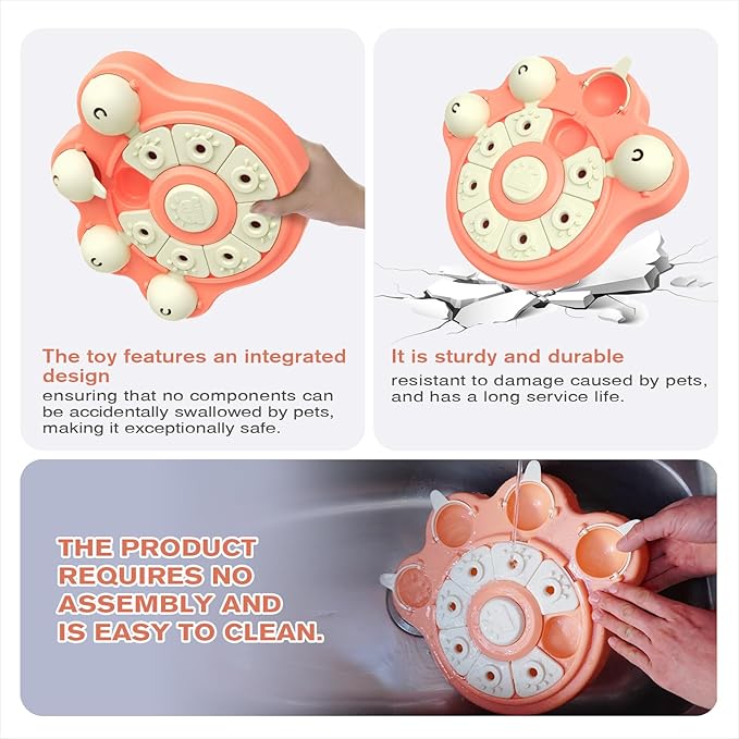 KADTC Beginner Dog Puzzle Toy for Small/Medium/Large Dogs Treat Puzzles Slow Feeder Interactive Enrichment Food Dispenser Puppy Mental Stimulation Brain Stimulating Toys Christmas & New Year Gift