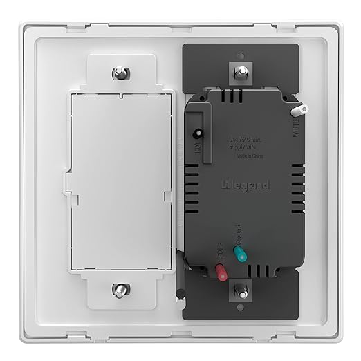 Legrand Radiant WNRH10KITWH Smart Switch with Netatmo Starter Kit, Tamper Resistant, Compatible with Alexa, Google Assistant & Apple HomeKit, White (1 Count)