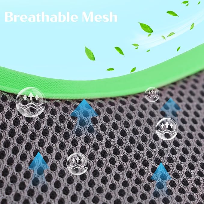 Dog Harness with Leash, Soft No Pull Adjustable Step in Reflective Strips Vest Harness for Small Medium Dogs Walking and Running (S Green)