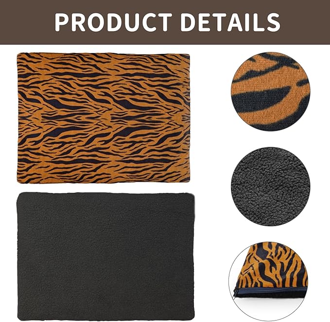 Self-Warming Cat Bed Indoor/Outdoor Super Soft Self Heating Pet Mat Washable Thermal Pad for Cat & Dog