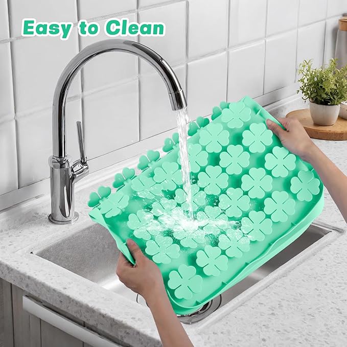 Dog Lick Mat, 23.6"x 15.7" Large Silicone Snuffle Mat with Suction Cups, Slow Feeder for Small Medium Large Dogs Slow Eating, Boredom Reducer (Blue)