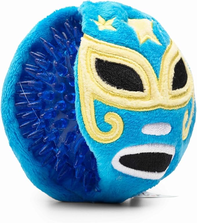 Flourish Pets 2 in 1 Multi-Layer Chew Toy for Active Dogs | Non-Toxic BPA Free Double Stitched Soft Fabric Exterior Dog Toys | Long-Lasting Dog Plush Toys – Lachador 3.5"