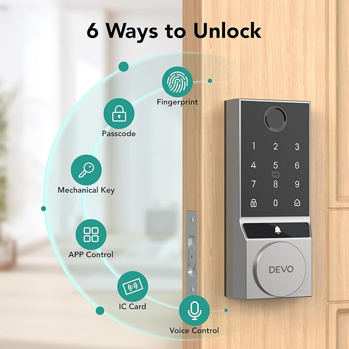 Devo Door Lock for Front Door