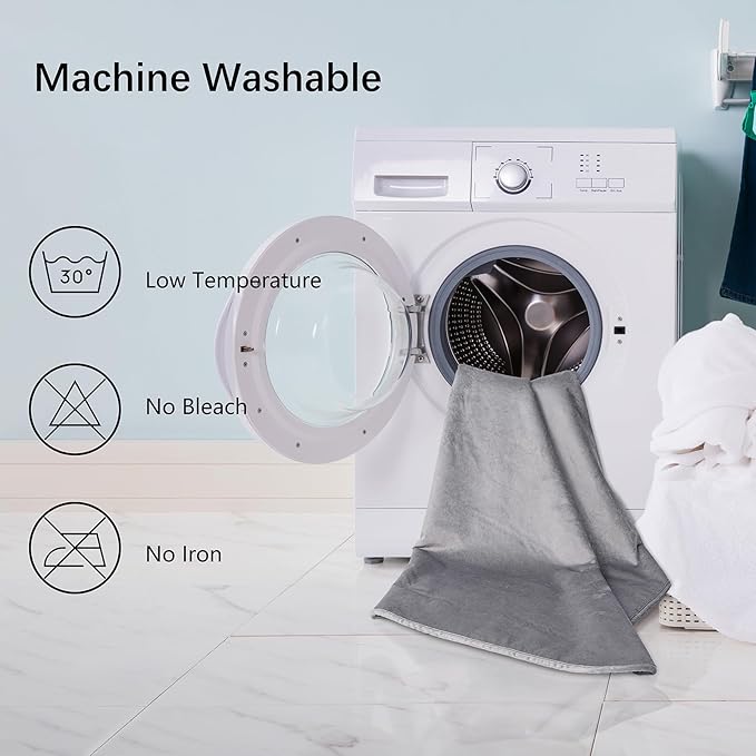 Waterproof Blanket for Bed, Leak Proof Dog Blankets for Couch Sofa Protection, Reversible Pet Sherpa Throw Furniture Protector Machine Washable(86"x120",Darkgrey)