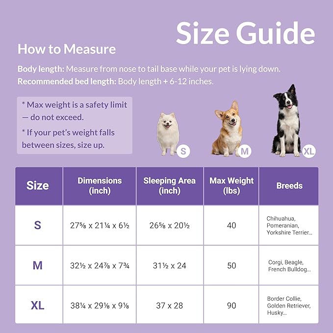 GLOSSGODS Elevated Dog Bed and Mattress with Removable Washable Cover, Egg Crate Foam, Wooden Frame, Suitable for Pet Up to 90 lbs, Naturalwood XL