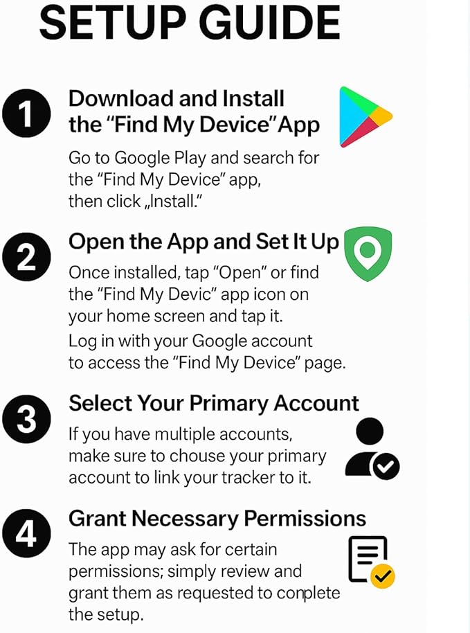 Android Compatible with Air Tags, Air Tracker Tag with Google Find My Device App, Bluetooth Tracker for Android Phones, Dog GPS & Cat Tracker, Smart Tracking Tag for Keys, Suitcase (1, Black)