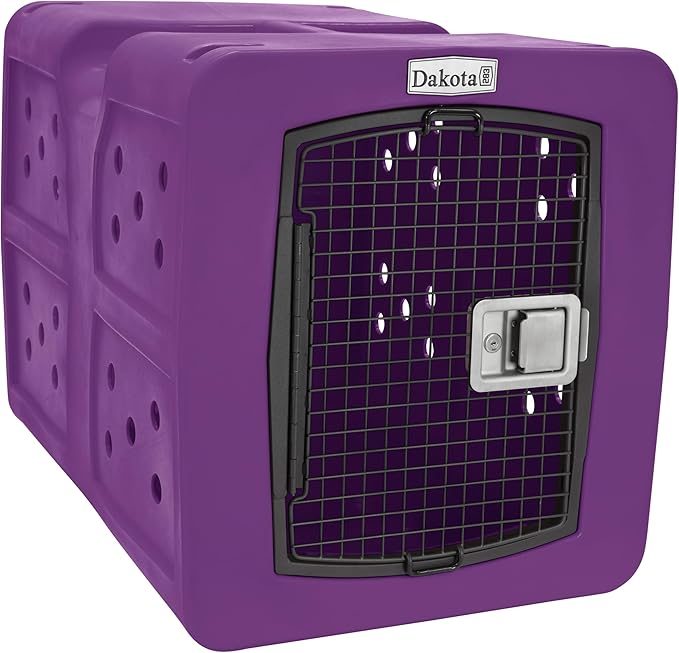 dakota283 G3 Framed Door Kennel - Large - Purple