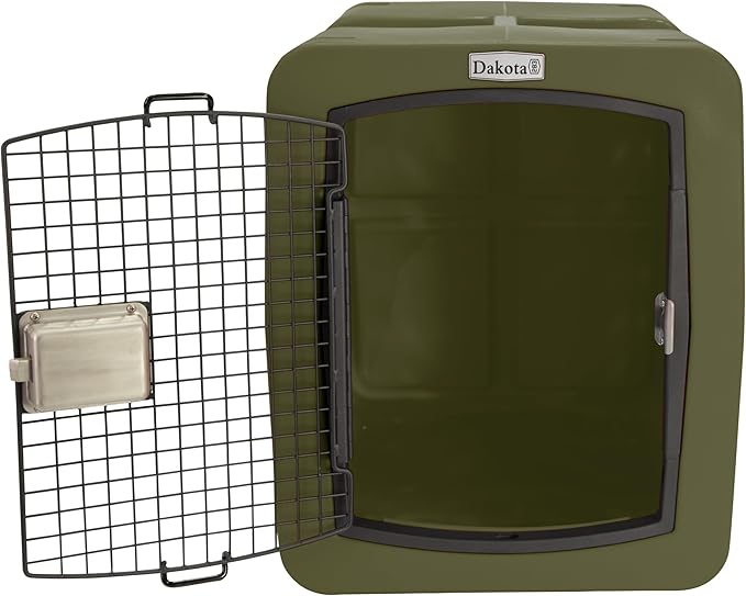 dakota283 Dakota 283 Medium Kennel -Frame Door- Olive