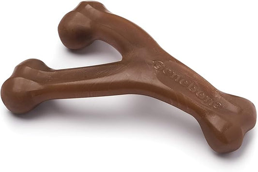 Benebone Peanut Butter Flavored Wishbone Chew Toy