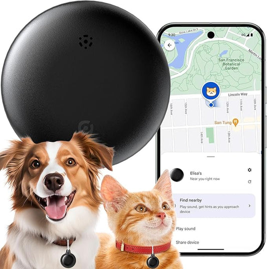 Bluetooth Tracker for Android, Android Airtag Compatible with Google Find My Device App, Replaceable Battery Item Finder, Tracker Tag for Keys, Suitcase, Backpack, Wallet, Luggage (for Keys)
