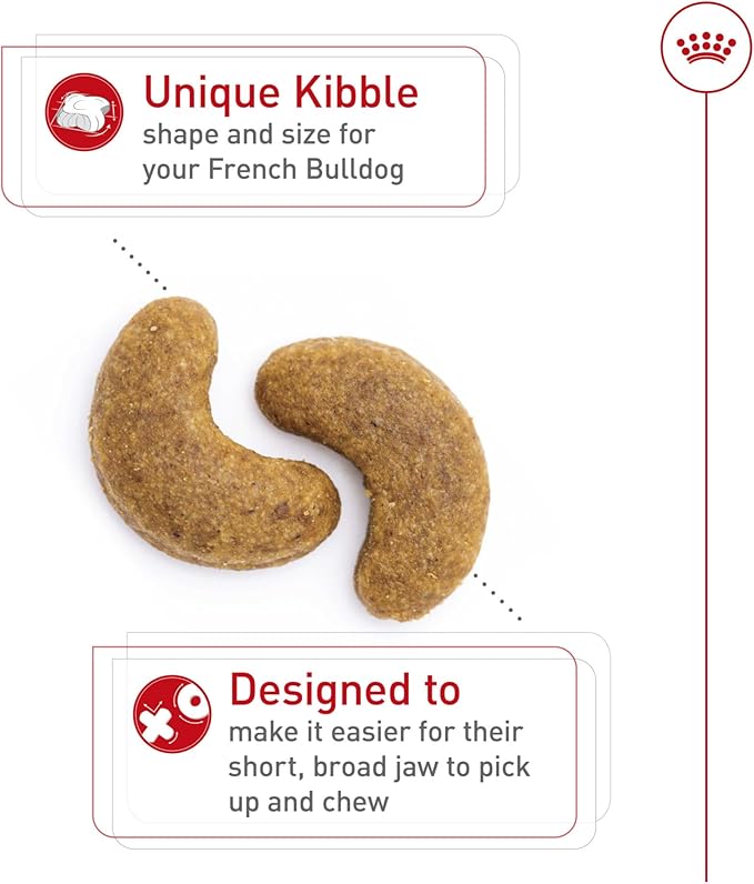 Royal Canin Breed Health Nutrition French Bulldog Adult Dry Dog Food, 6 lb Bag