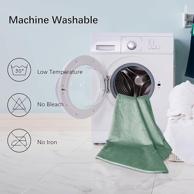 Waterproof Dog Blankets for Medium Dogs, Washable Pet Blanket for Indoor Cats, Plush Sherpa Puppy Throw Furniture Protector for Bed Couch Sofa(30"x40",M,Green)