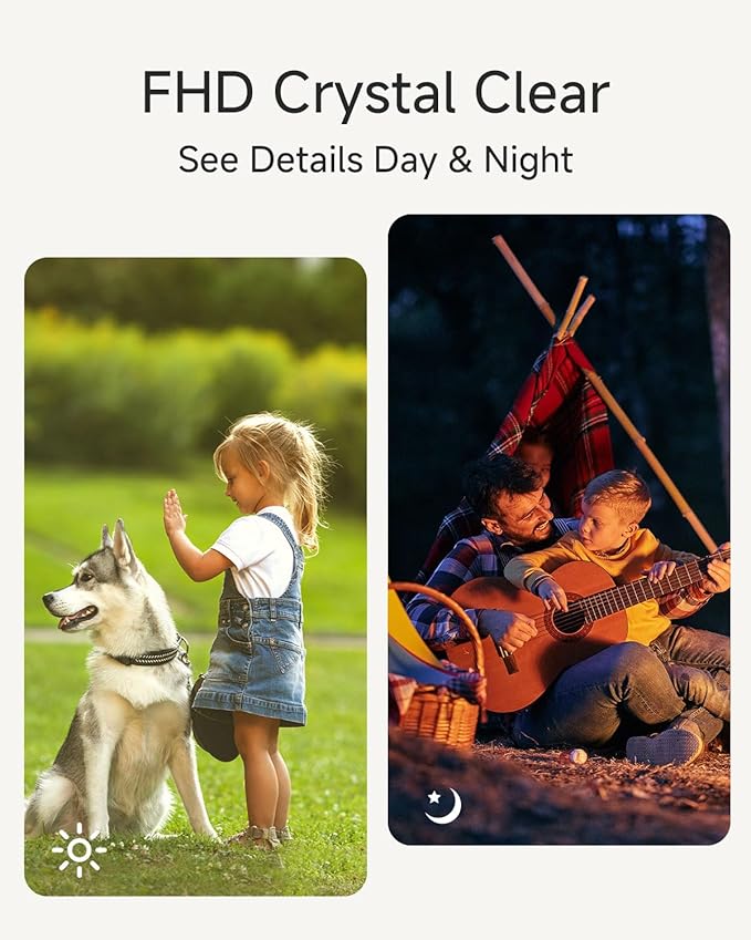 Noorio Security Cameras Wireless Outdoor Magnetic, 4-Pack Easy Install Battery Powered Wireless Cameras for Home Security, 1080P AI Motion Detection, Free Local Storage, No Monthly Fee