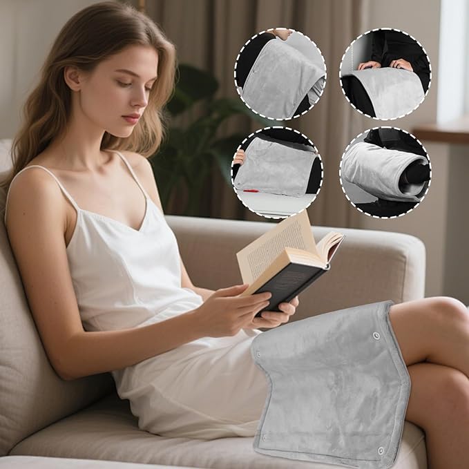 Pet Heating Pad, Dog Cat Pad for Warm Comfort, Rechargeable 23x11 Inch Waterproof Mat with Soft and Adjustable Temperature, Pet Accessory for Puppy Cats Small Dogs Women Men Kitten Cold Home