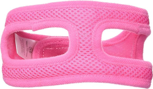 Velpro Mesh Pet Shoulder Harness Collar, 11"-12", Pink