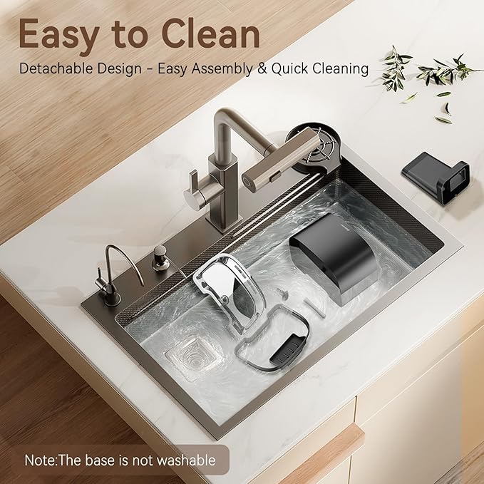 Cat Water Fountain, App Control Wireless Cat Fountain, 122oz/3.6L Pumpless Water Fountains for Cats Indoor with Stainless Steel Tray, Wi-Fi Dog and Pet Water Fountain (Black, Fountain+2 Fliters)