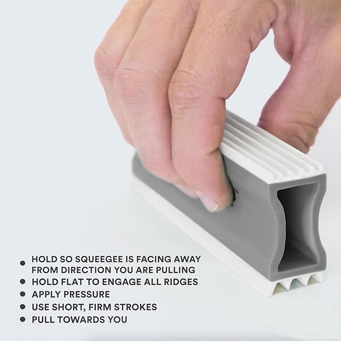 FurDozer Pet Hair Remover & Auto Detailing Tools - Cat & Dog Hair Remover for Carpets, Car Interiors, Couches, Bedding, & Pet Furniture (Gray, (2 Pack) - X3 PRO)