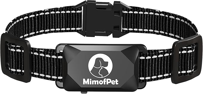 MIMOFPET Extra Receiver Collar for Outdoor Indoor Wireless Pet Barrier, Receiver Collar Only,Black