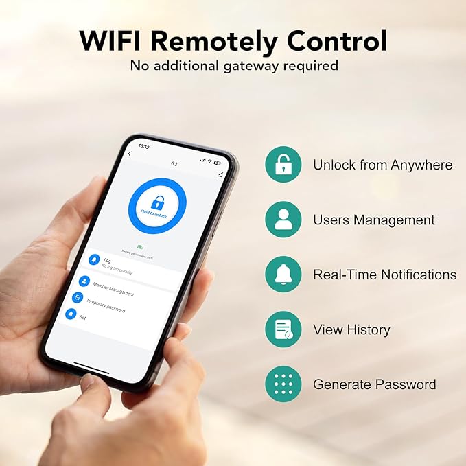 Devo Door Lock for Front Door