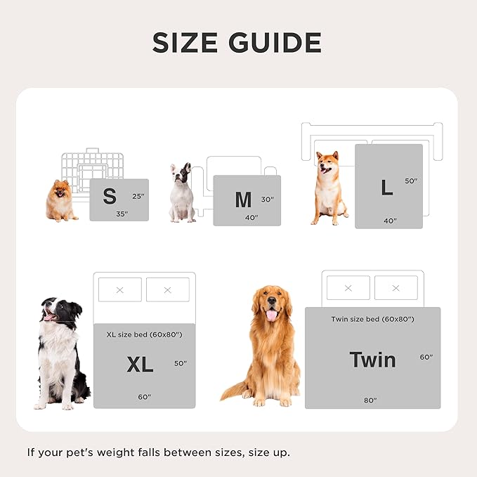 Bedsure Waterproof Dog Blankets for Large Dogs - Soft Pet Cat Blanket Corduroy Fleece for Couch Bed Protector Washable, Cozy Calming Reversible Furniture Protection for Puppy,50"x60", Tuscan Beige