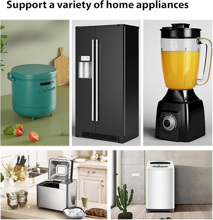 Smart Plug, 2.4GHz WiFi Smart Plugs Compatible with Zigbee/BLEmesh TY APP Remote Control, Smart Sharing 16A WiFi Plug with Voice Control, Smart Outlet with Timer Function - White 1 Pack