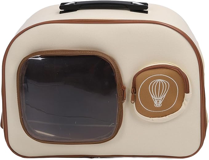 Pet Trolley Case, HardSided Carriers Pet Backpack Soft Lined Roller Bag Outdoor Dog Crate for Travel Hiking Camping Trolley Case, Large Capacity Wheeled Portable