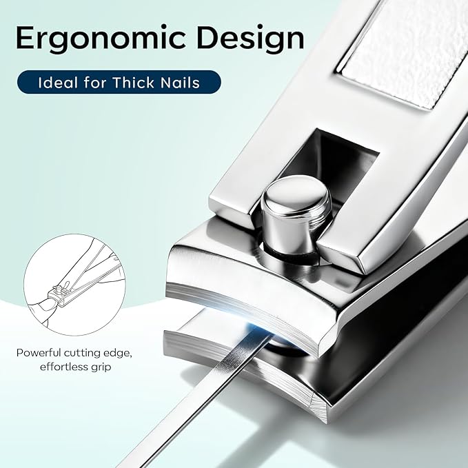 FAMILIFE Manicure Kit for Women, Professional Manicure Set Nail Clippers Set 11 in 1 Stainless Steel Pedicure Tools Nail Kit Men Grooming Tool with Portable Green Travel Case for Home, Travel