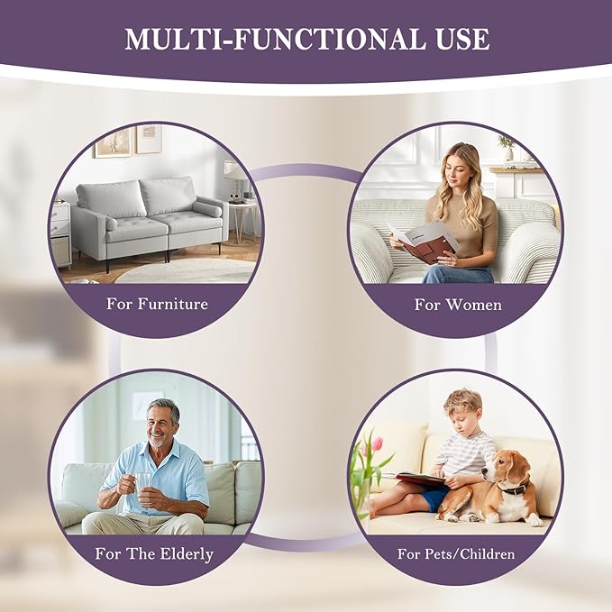 Waterproof Blanket for Bed Couch Sofa Car, Soft Leakproof Dog Blanket with 3D Bubble Pattern, Reversible Water Proof Pet Blankets for Dogs Cats Puppies (30"x40", Dusty Purple)