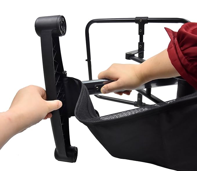 ROODO 2026 Upgraded Version 3 in 1 Dog Cat Stroller With Detachable Carrier&Car Seat Lightweight Folding Portable All Terrain Pet Travel System Puppy Kitty Doggie Bunny Stroller for 30lbs(Light Khaki)