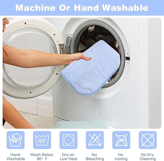 Pet Bathrobe for Dog Cat Absorbently Quick Drying Coat Cute Dogs Bath Towel Hooded Robe Adjustable Collar & Belly Strap for Pool Beach (Blue, Small)