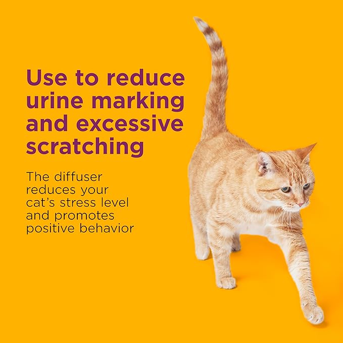 COMFORT ZONE 6 Pack MultiCat Diffuser Refills; Cat Calming Pheromones Help Anxiety; 30-day refills