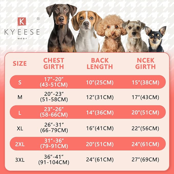 KYEESE Waterproof Dog Coat, Windproof Pet Jacket with Thick Fleece Lining, Extra Warm High Collar Dog Coats for Medium to Large Dogs with Leash Hole and Reflective Strips, Navy Blue, XX-Large