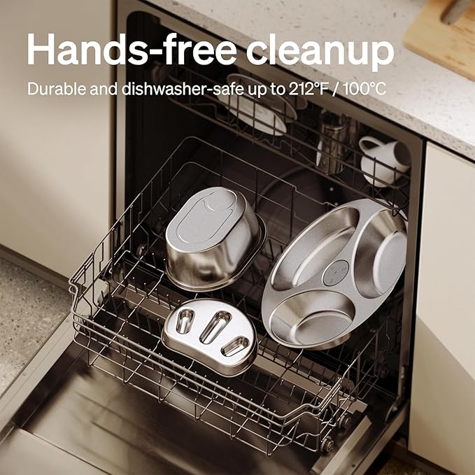 PETLIBRO Automatic Dog Feeder with Camera, Auto Cat Food Dispenser Slow Feeders Dogs Bowl, 1080P HD Video with Night Vision, 5G WiFi with 2-Way Audio, Stainless Steel Slow Food Tray