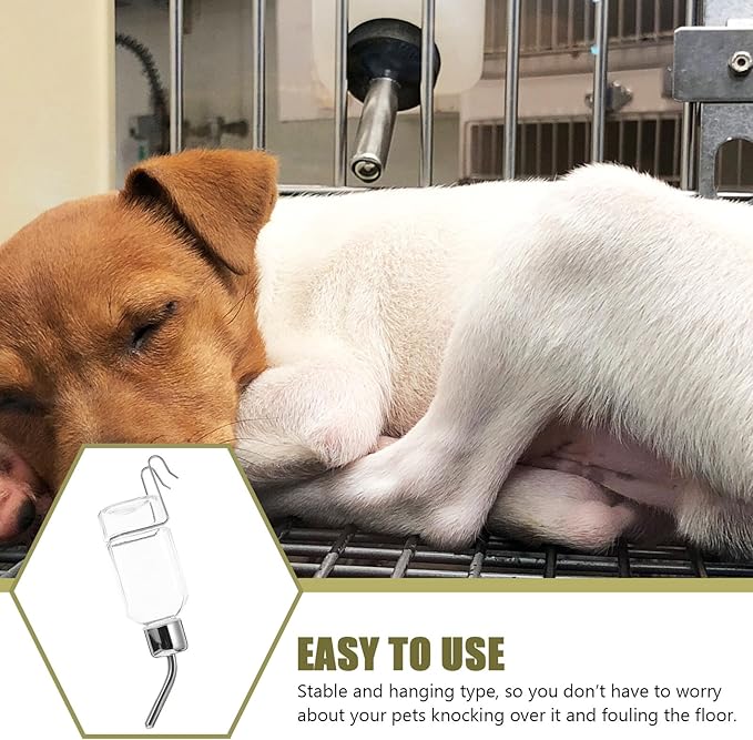 Beaupretty Automatic Hanging Pet Water Dispenser Large Dog Water Feeder Portable Travel Hanging Bottle