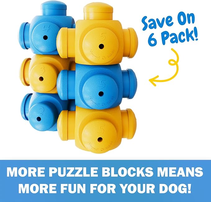Dog Puzzle Toys for Smart Dogs, Boredom Busters, Mentally Stimulating, Hard Puzzle, Difficult Toys to Keep Them Busy, Cognitive Dog Games, Puppy Puzzle Toys