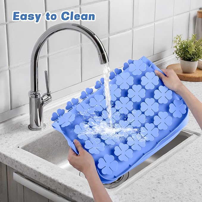 Dog Lick Mat, 23.6"x 15.7" Large Silicone Snuffle Mat with Suction Cups, Slow Feeder for Small Medium Large Dogs Slow Eating, Boredom Reducer (Green)