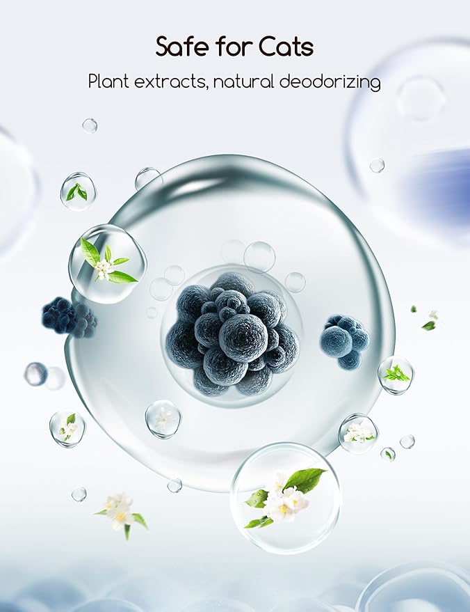 MeoWant 3PCS Pet Odor Eliminator Suitable for Cat Litter Box MW-SC02