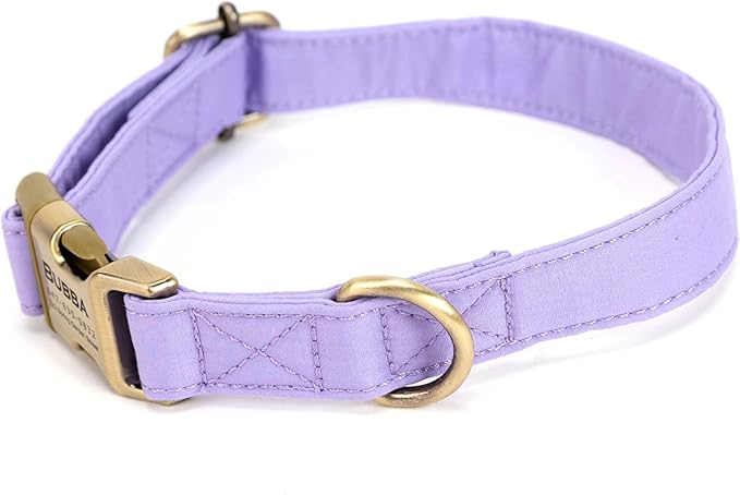 Personalized Dog Collar with Name and Phone Number Engraved,Adjustable Custom Puppy Collar,Organic Cotton Pet Collar for Small Medium Large Boy Girl Dogs