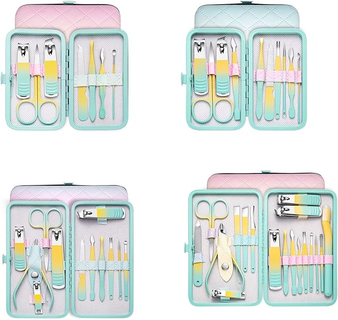 Personal Care Nail Kit Professional Pedicure Set Grooming Portable Manicure for Men Women Elder Parents Personal Care Nail Practical Pedicure Grooming for Men Women