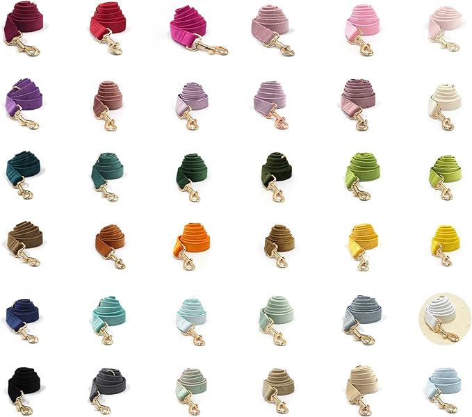 Custom Dog Collar with Name, Optional Leash, Airtag Holder and Bow Tie,Personalized Dog Collars for Small Medium Large Dogs,Cute Collar for Male Female Dogs (Velvet-Series)