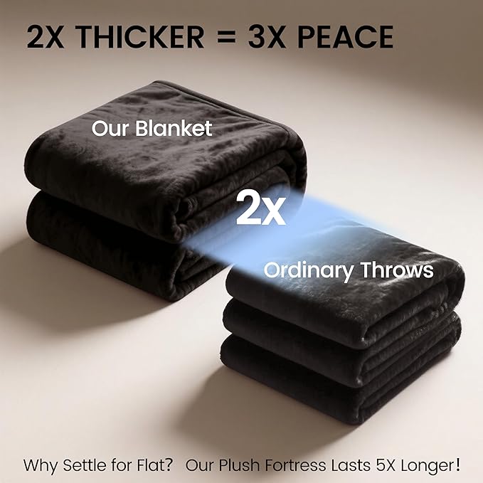 gogobunny Waterproof Bed Blanket, Reversible Sherpa Fleece Throw Blanket for Dog Puppy Cat, Furniture Cover Protects Bed Couch Sofa from Liquid Pee and Pet Fur (Dark Brown, 60x80 inches)