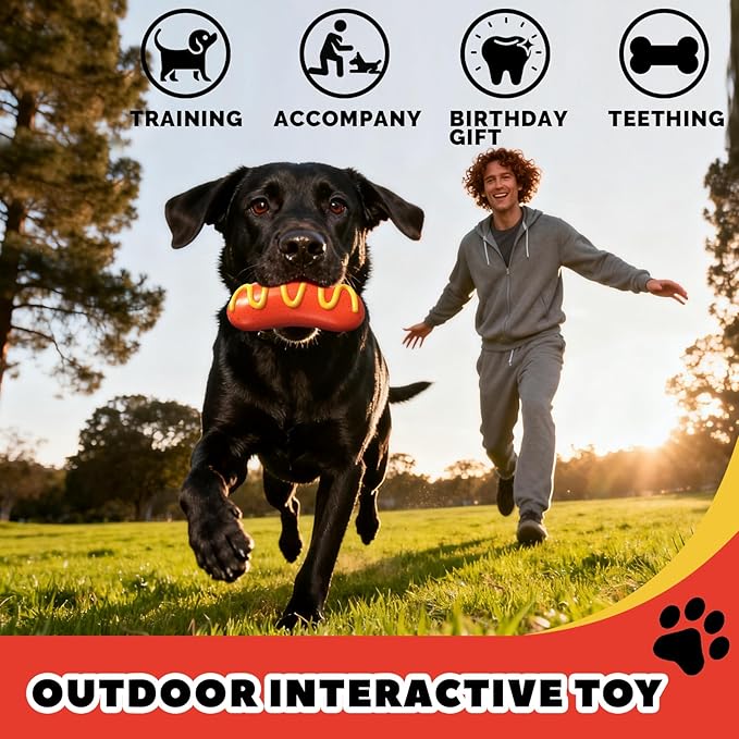 Indestructible Dog Toys,Interactive Dog Chew Toy,Dog Toys to Keep Them Busy,Puppy Toys Teeth Cleaning,Indoor Outdoor Interactive Training for Dogs,Dog Birthday