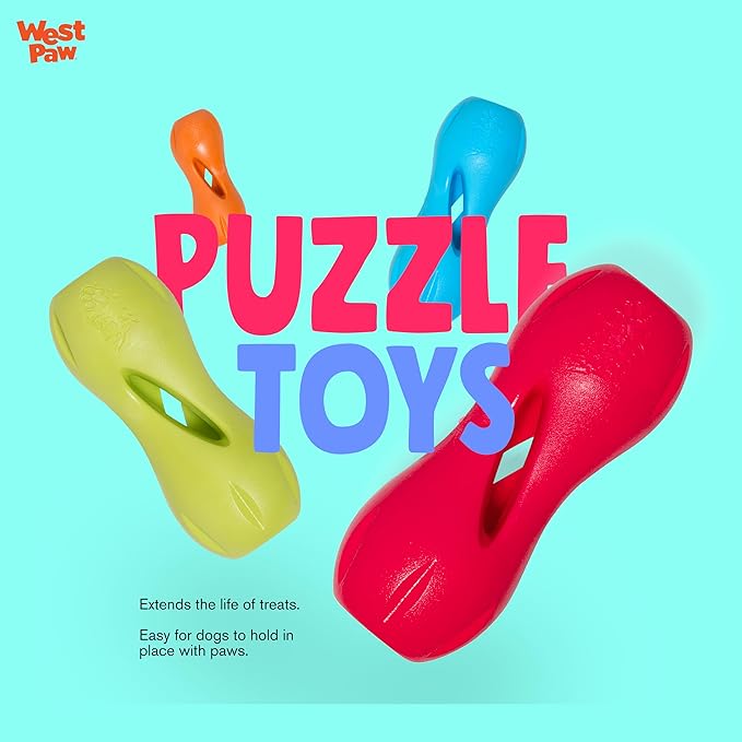 WEST PAW Design, Toy Dog Qwizl Aqua Small