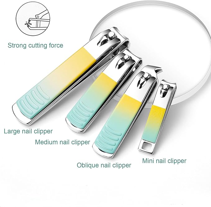 Personal Care Nail Kit Professional Pedicure Set Grooming Portable Manicure for Men Women Elder Parents Personal Care Nail Practical Pedicure Grooming for Men Women