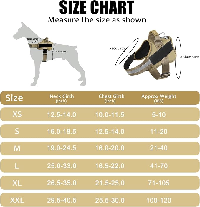 Bolux Dog Harness, No-Pull Reflective Dog Vest, Breathable Adjustable Pet Harness with Handle for Outdoor Walking - No More Pulling, Tugging or Choking