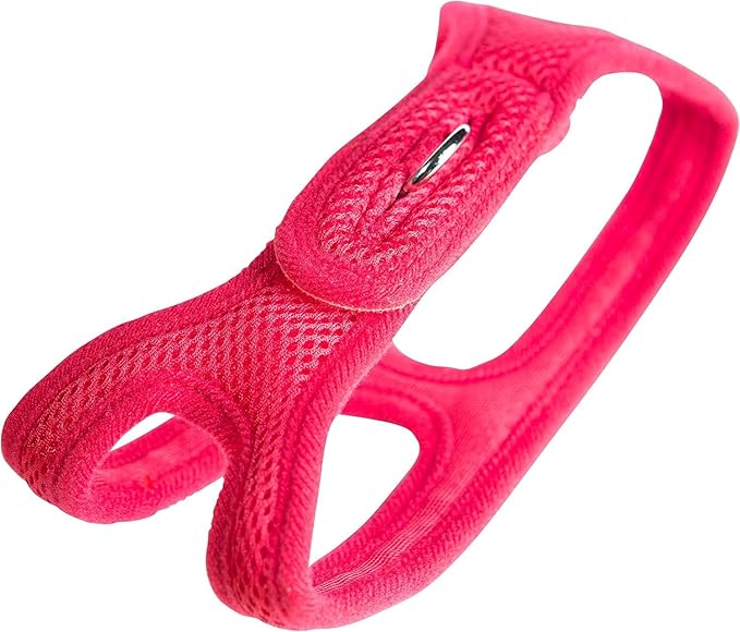 Velpro Mesh Pet Shoulder Harness Collar, 17"-18", Red