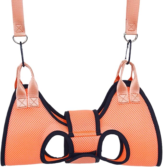 Dog Grooming Hammock - Convenient Pet Hammock Harness | Dog Support Hammockk, Cat Harness for Nail Clipping | Ergonomic Pet Harnesss for Veterinary Clinic, Claw Care, Bathing Assistance