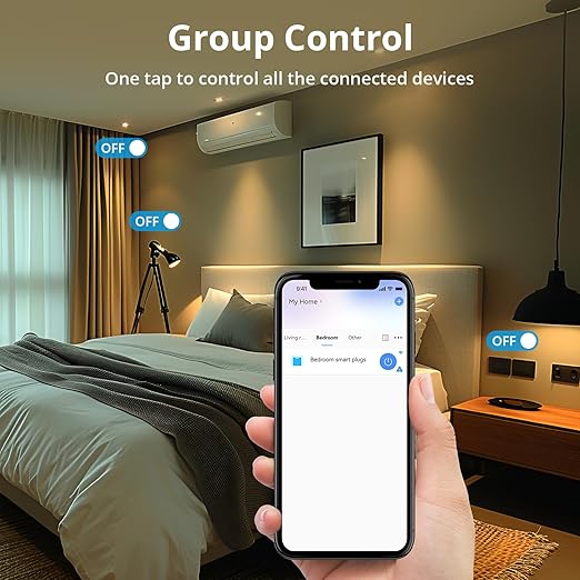 SONOFF S31 WiFi Smart Plug with Energy Monitoring, 15A Smart Outlet Socket ETL Certified, Work with Alexa & Google Home, IFTTT Supporting, 2.4 Ghz WiFi Only (1-Pack)