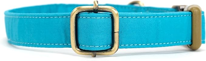 Personalized Dog Collar with Name and Phone Number Engraved,Adjustable Custom Puppy Collar,Organic Cotton Pet Collar for Small Medium Large Boy Girl Dogs