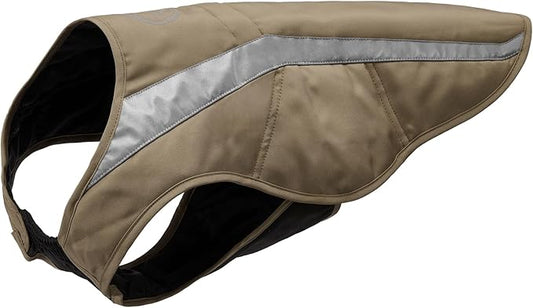 BASSDASH Dog Insulated Coat Safety Vest Water Resistant Chest Protection Reflective High Visibility for Hunting Outdoor